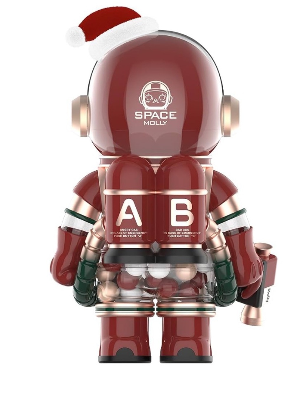Limited Edition POP MART MEGA Space Molly 400% Christmas Edition 2024 Collectibl - Picture 12 of 14